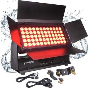 Evolights 60x10w Rgbw Led Wall Washer Floodlight