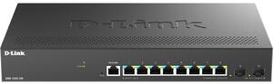 D-Link DMS-1250-10S/E hálózati kapcsoló Vezérelt 2.5G Ethernet (100/1000/2500) Fekete