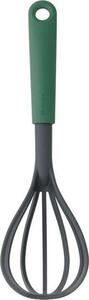 Brabantia Tasty+ Bake & Mix habverő és szűrőkanál, beépített tartóval peremekhez, akasztóval, hőálló, műanyag, platinazöld - 122828