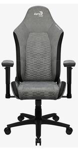 AeroCool Crown AeroSuede Gamer szék Stone Grey