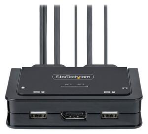 StarTech.com C2-D46-UC2-CBL-KVM KVM kapcsoló Fekete