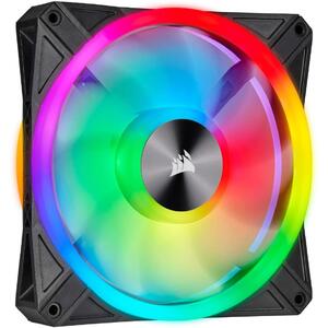 Corsair iCUE QL140 RGB 140mm PWM ház hűtő ventilátor fekete (CO-9050099-WW)