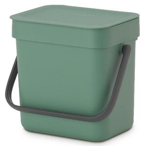 Brabantia Sort & Go 3 literes szelektív hulladékgyűjtő szemetes - Zöld
