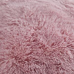 Cuddly rózsaszín mikroplüss ágyneműhuzat, 135 x 200 cm - Catherine Lansfield