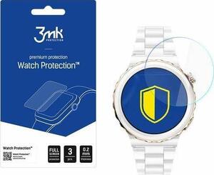 3mk Óra kijelző védőfólia FlexibleGlass hibrid üvegfólia 7H Huawei Watch GT 3 Pro Elegant 43mm
