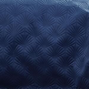 Kék ágytakaró franciaágyra 220x230 cm Art Deco Pearl - Catherine Lansfield