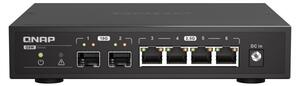 QNAP QSW-2104-2S hálózati kapcsoló Beállítást nem igénylő (unmanaged) 2.5G Ethernet Fekete