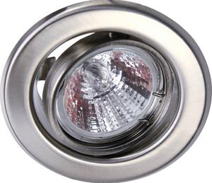 Heitronic DL6801 Beépíthető lámpa LED GU5.3 35 W Nemesacél (matt) (23552)