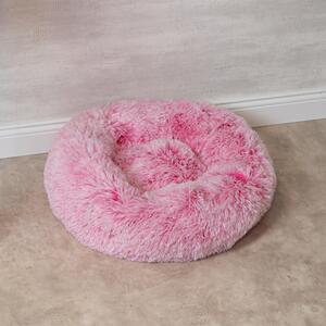 Kutyafekhely, kutyaágy extra puha tarka rózsaszín 70 cm (KA2002-PINK-T-70)