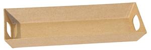 Décopatch Kreatív decoupage tárgy Clairefontaine téglalap alakú tálca 11x26x3 cm (AC325O)
