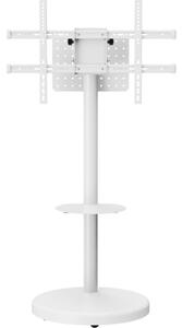 Techly ICA-TR55 Mobil TV Állvány 37-86" 50kg-ig állítható polccal AV tartó