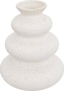 Jarrón De Cerámica "olme" H20cm Blanco