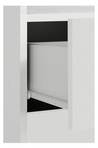Fehér magas fürdőszoba szekrény 60x121 cm Mirza - Støraa