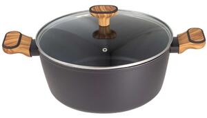 Hagyományos fazék Bergner CHARCOAL 6,6 l