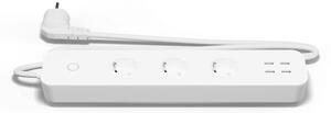 Tesla okos hosszabító 3 aljzat 4 USB (TSL-SPL-3-4USB)
