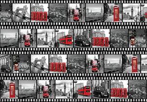 Fotótapéta - Filmszalag - London (152,5x104 cm)