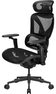 Gamer szék ThunderX3 XTC Pro 360 Ergonomic, Mesh, Fekete