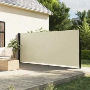 VidaXL krémszínű behúzható oldalsó napellenző 160 x 300 cm