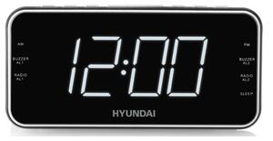 Hyundai RAC521PLLBCH rádiós ébresztőóra fekete