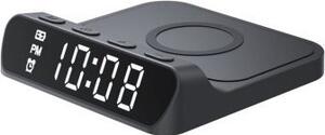 Havit W3031 Vezeték nélküli Töltő + Digitális óra 15W - Fehér