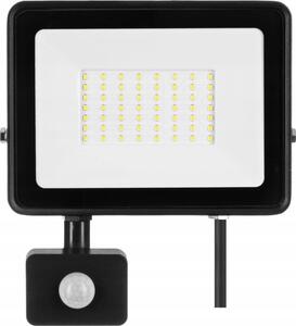 Naświetlacz Zamel Naświetlacz Zamel Solis LNS10000028 50W PIR 230V IP44 barwa biała ciepła NAS-50WWPIR czarny