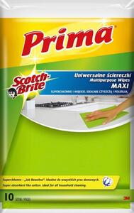 3M törlőkendő Scotch-Brite Prima, pamut hatású, univerzális, 10 db
