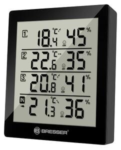 Bresser Temeo Hygro Quadro időjárás állomás - Fekete