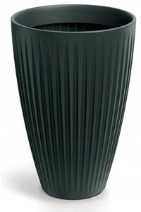 Maceta Latia Round High Ø60x58 Antracita