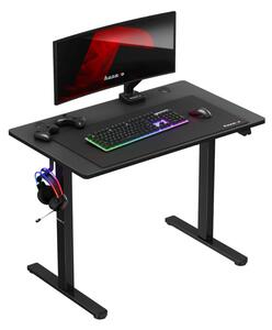Huzaro Hero 7.9 Elektromosan állítható Gamer asztal 100 x 60 x 72-118 cm - Fekete
