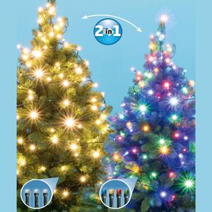 Somogyi LED 205/WW/M DUAL COLOR Fényfüzér 5 programos 14m melegfehér/színes