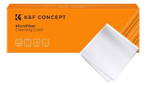 K&F Concept SKU.1615 Mikroszálas törlőkendő 15 x 15 cm / 10 db - Fehér