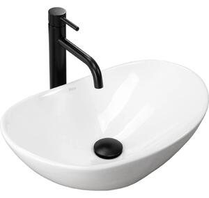 Rea Royal Mini mosdókagyló, pultra szerelhető, kerámia, fehér, 47,5x31 cm