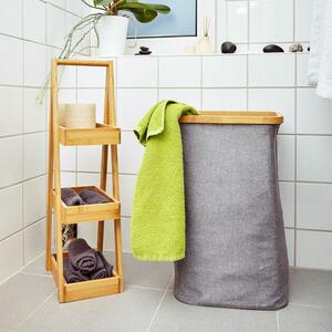 Blumfeldt Premium, polcok zuhanyozóba, 26 x 66 x 18 cm, vízálló, bambusz