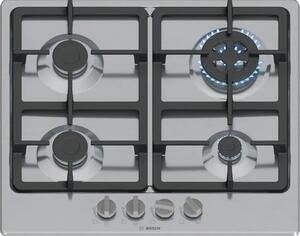 Bosch PGH6B5K90 Serie 4 Beépíthető Gázfőzőlap 60cm Nemesacél