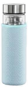 Hama 00181598 kulacs Napi használatra 450 ml Boroszilikát üveg, Szilikon Kék, Átlátszó