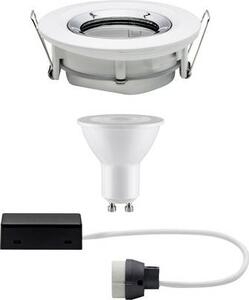 Fürdőszobai beépíthető lámpa LED GU10 7 W IP65 Paulmann Nova Fehér (matt), Króm