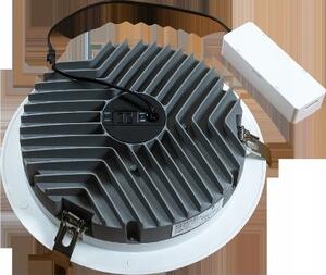 LangeLight Oprawa wpuszczana LED Downlight 28W/38W 3000K/3400K/4000K fi 275mm 230V biały / aluminium tworzywo