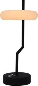 Techly I-LAMP-TABLE2 asztali lámpa Nem cserélhető izzó(k) 2 W LED Fekete, Fehér