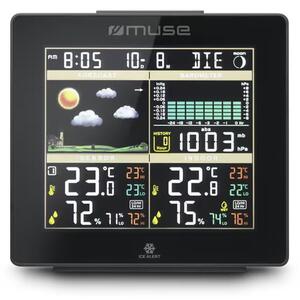 Muse M-085 WS LCD Időjárás Állomás - Fekete