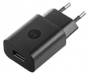 MOTOROLA hálózati töltő USB aljzat (5V / 1000mA, 5W) FEKETE (SA18C38056)