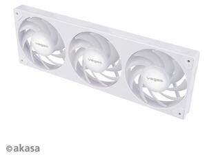 Akasa Vegas A36 hűtő ventilátor panel 12cm fehér