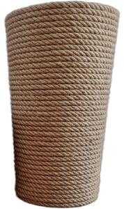 Adoni Jute flowerpot with insert, diameter 28cm, height 47cm (adoni47)