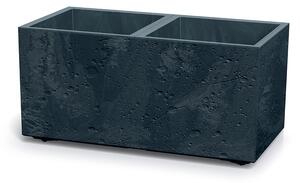 Virágcserép Prosperplast SIERRA CASE beton hatású 77 cm antracit