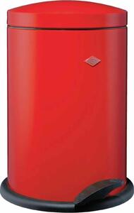 WESCO Treteimer Alpha 13 literes pedálos fém szemetes - Piros