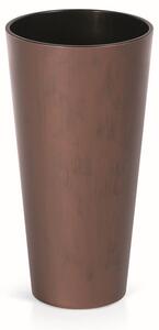 Prosperplast TUBUS SLIM CORTEN kaspó réz 25 cm
