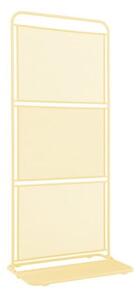 MWH sárga fém balkon paraván, 180 x 80 cm - Garden Pleasure