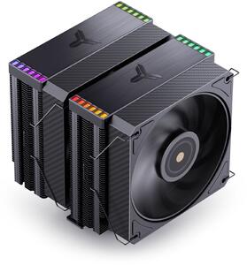 Jonsbo HX6280 Dupla Torony CPU Hűtő RGB 280W TDP Fekete