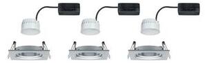 Beépíthető lámpa 3 részes készlet LED LED 19.5 W Paulmann 93456 Nova Alumínium