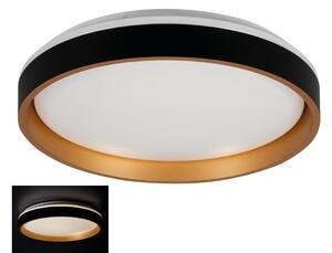 Kanlux Kanlux 37324 - LED Mennyezeti lámpa SOLN LED/17,5W/230V átm. 38 cm fekete/arany KX2495