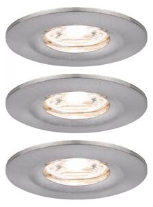 Paulmann Paulmann 94301 - KÉSZLET 3x LED/4W IP44 Fürdőszobai beépíthető lámpa NOVA 230V W4378